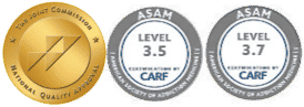 New Start Recovery Solutions Sacramento Certifications 2022 - Joint Commission and ASAM New Start Recovery Solutions Sacramento Accreditations
