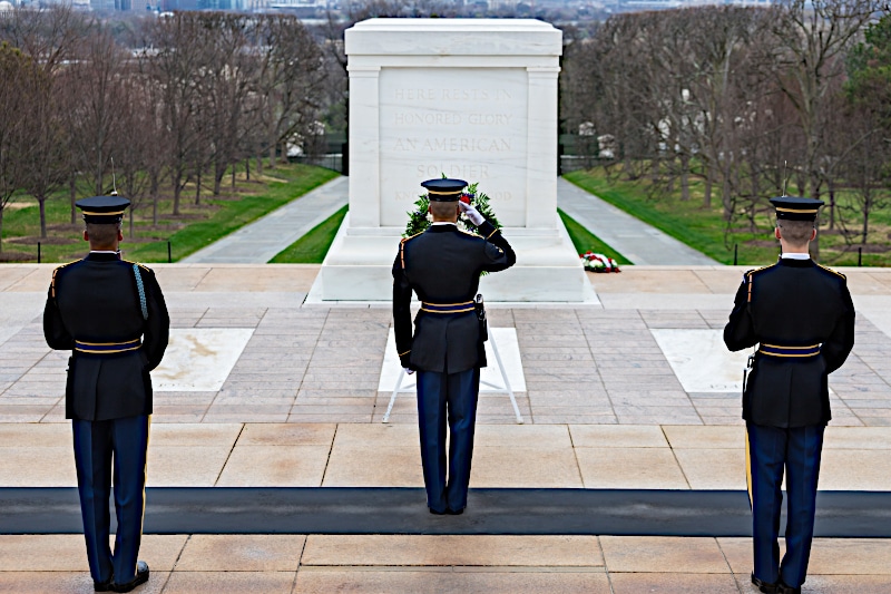 New Start Recovery Solutions - Honoring Military Service Tomb of the Unknown Soldier